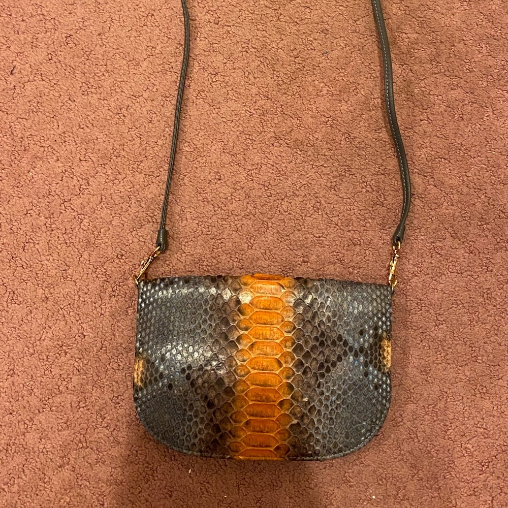 W.H Petronela authentic python bag - Picture 2 of 3